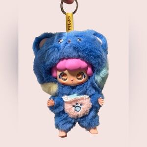 BABY THREE Mia Good Friends Popmart Plush! Bag opened to show all the eye styles